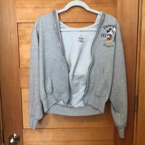 Hanes Disneyland resort full zip sweatshirt